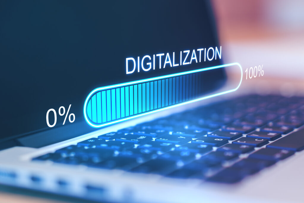 Concepto de digitalización